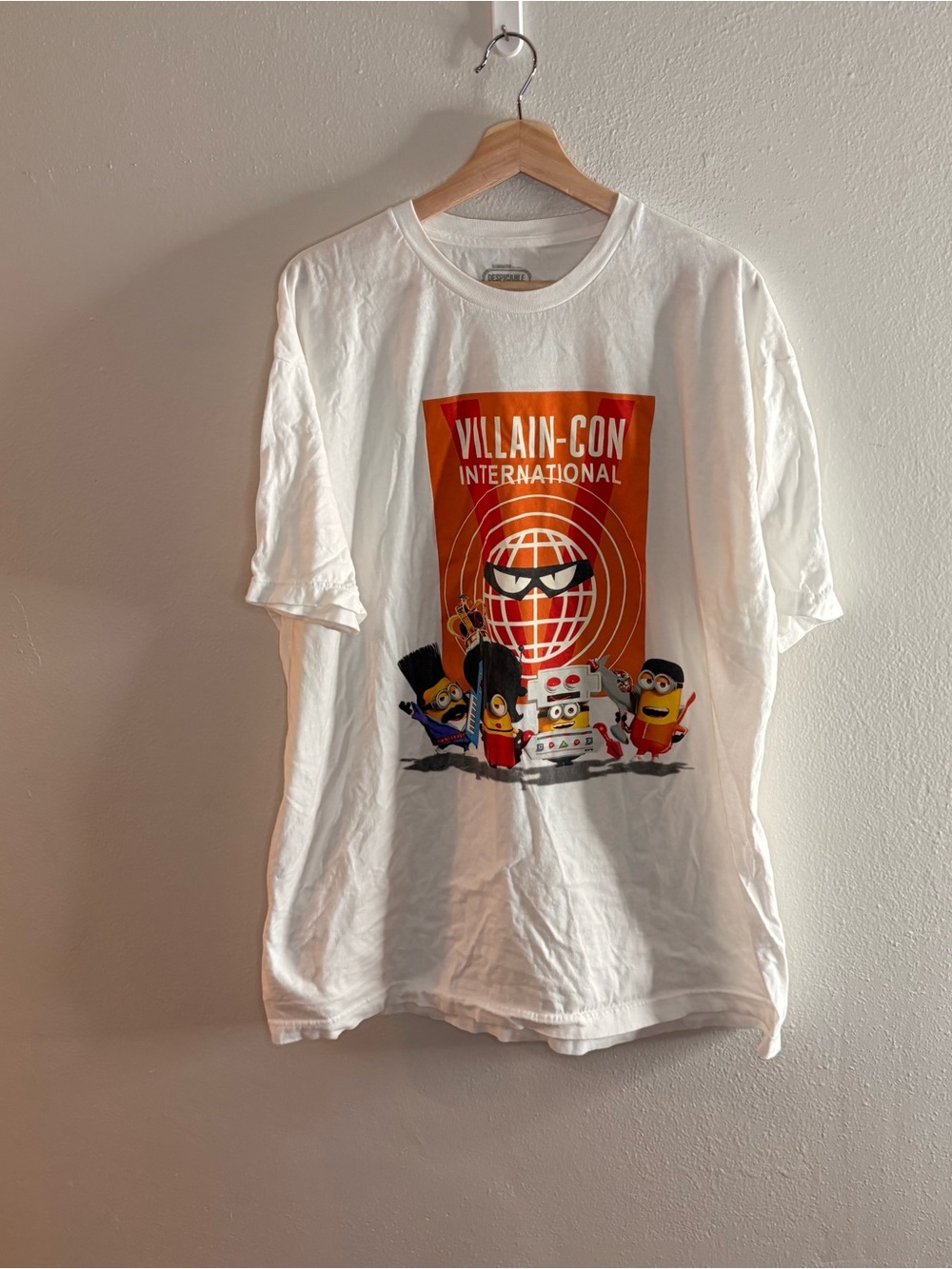 Disney White Graphic Tee Minions